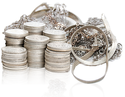 Stack of Silver Coins