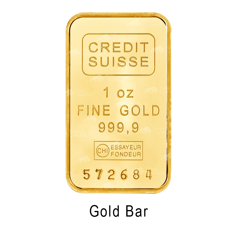 Credit Suisse 1oz Gold bar